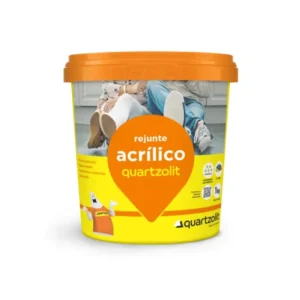 Rejunto Acrílico 1kg - Branco / Cinza Platina